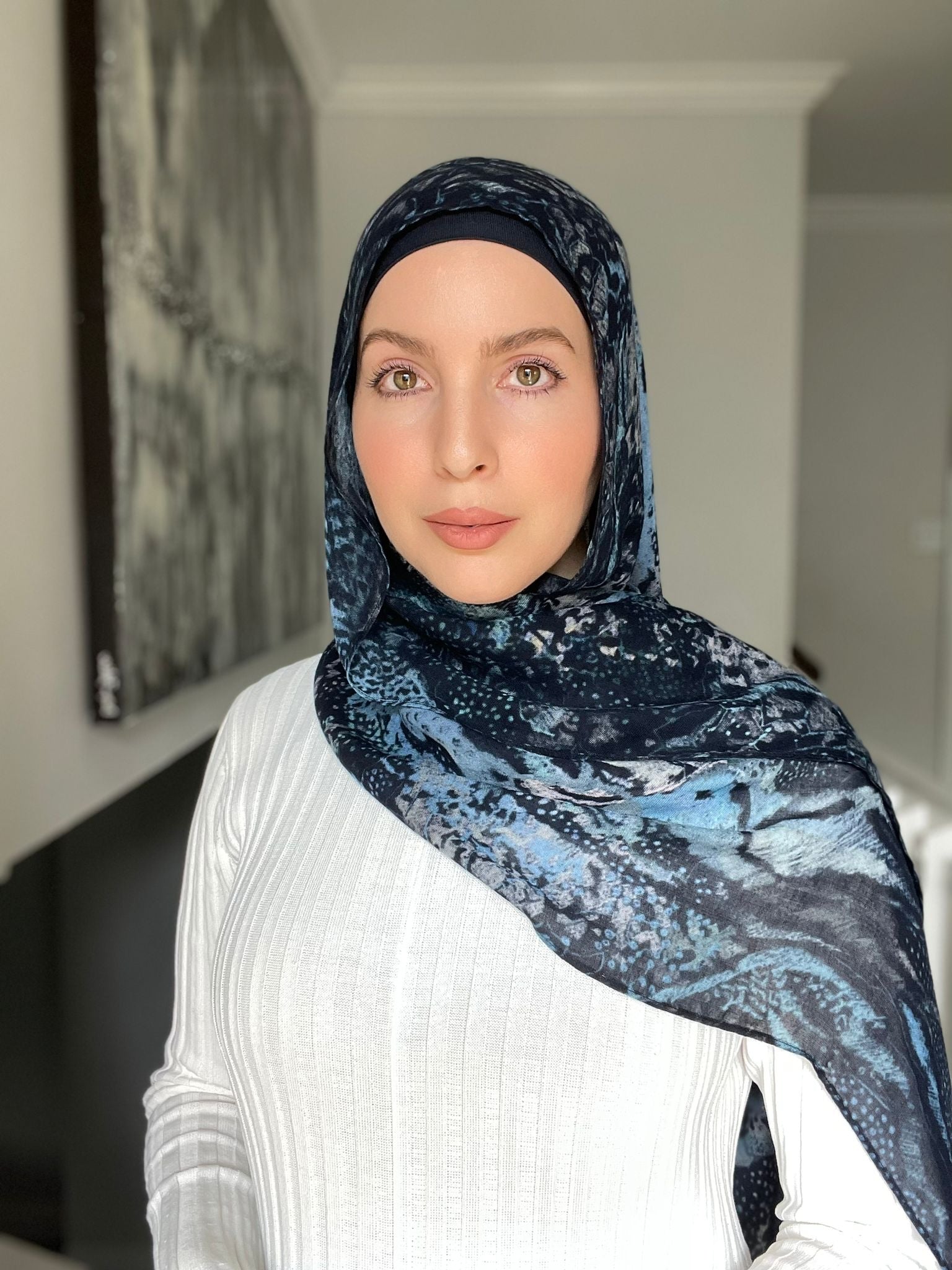 Midnight Mirage Modal Hijab