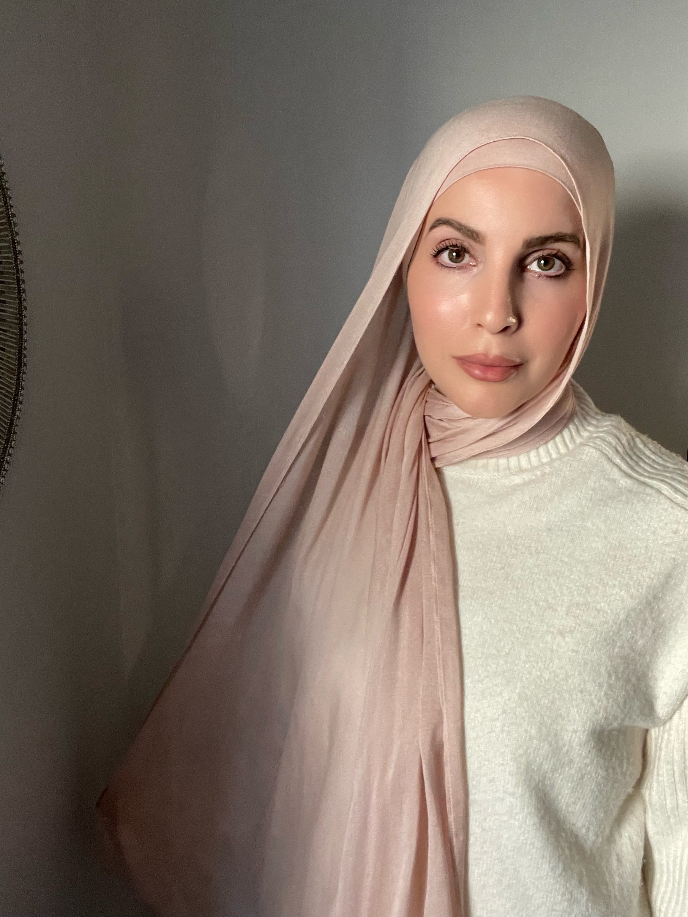 Matching modal and hijab set