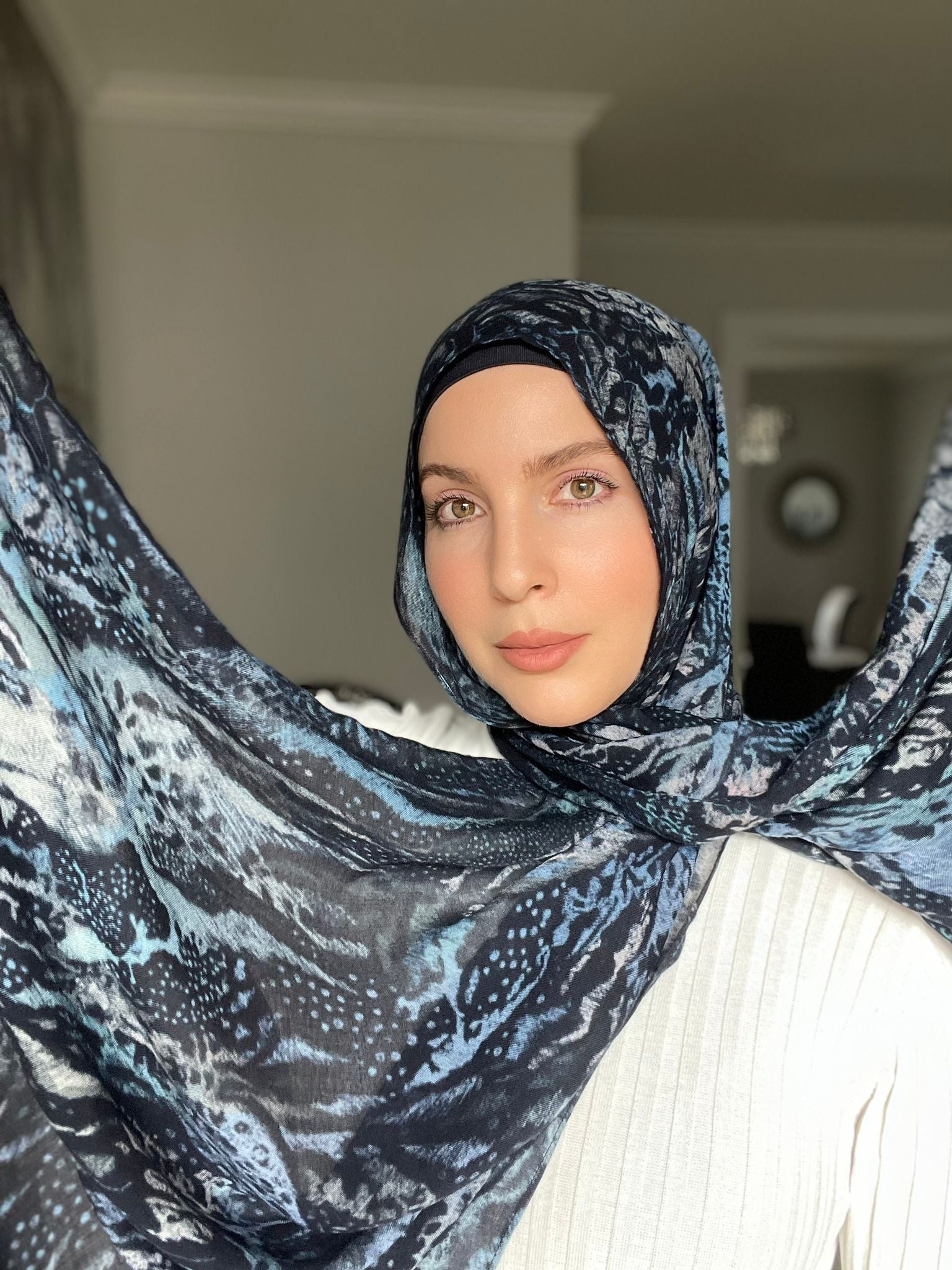 Midnight Mirage Modal Hijab