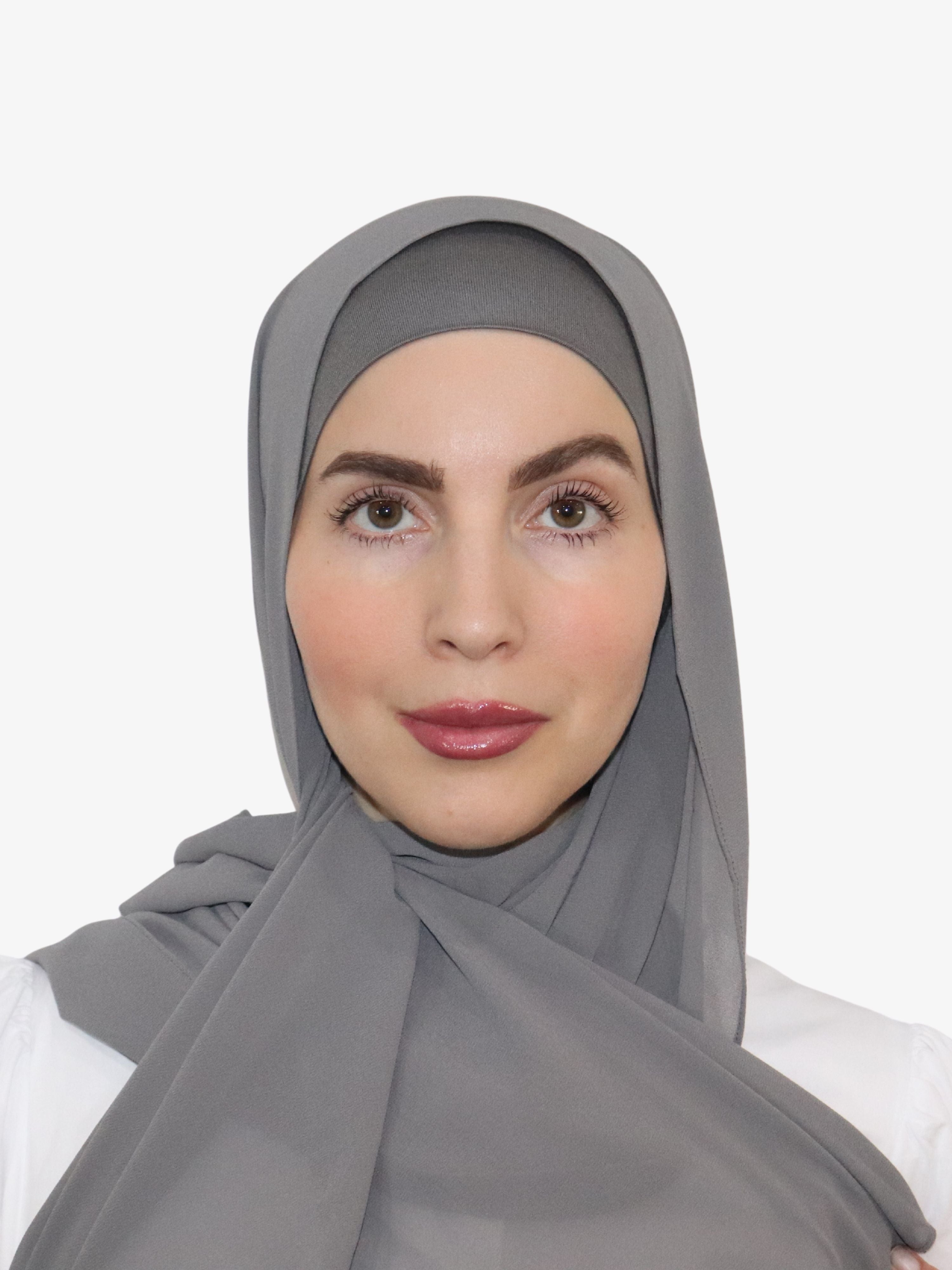 chiffon matching hijab and undercap set canada