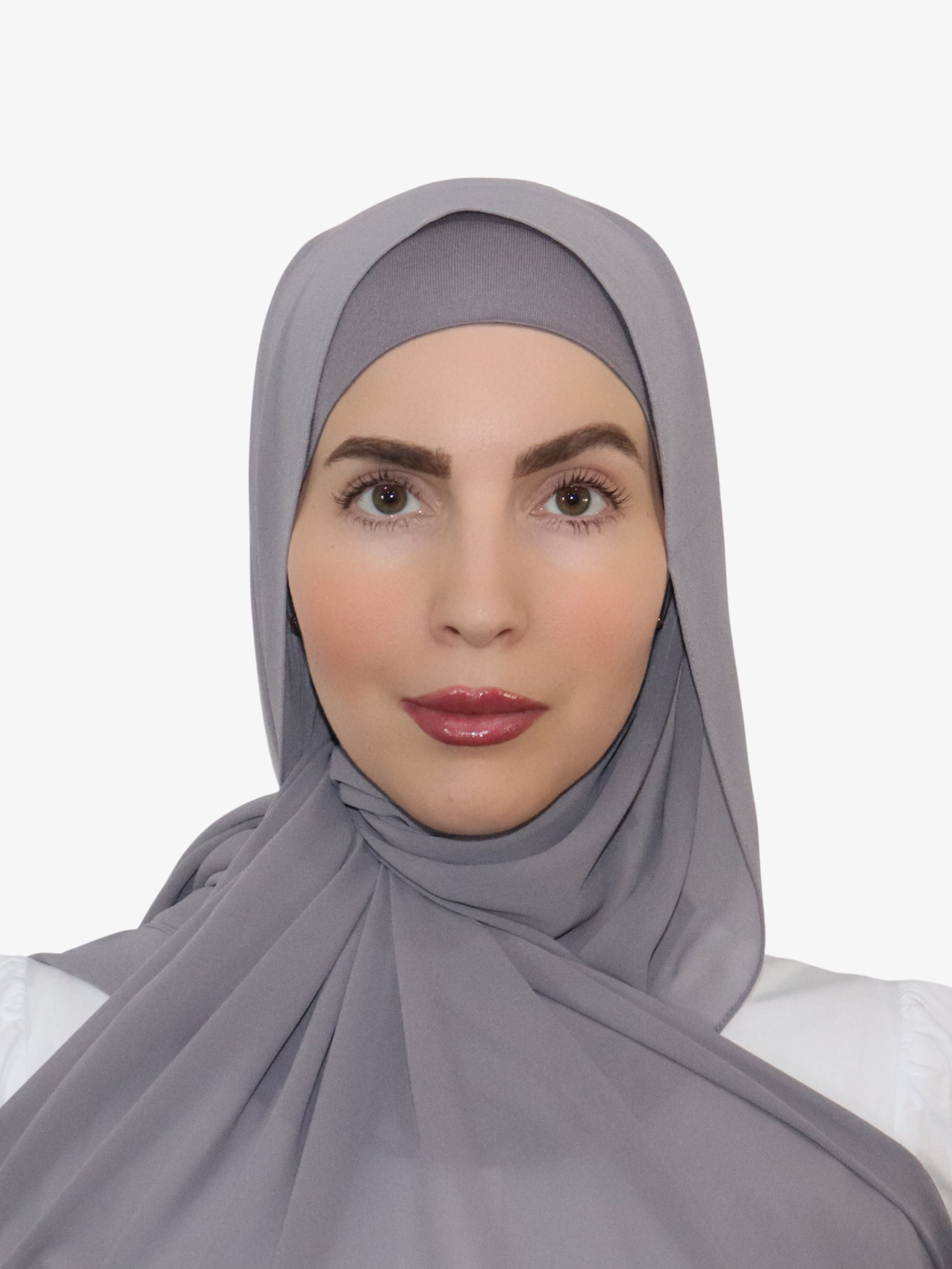 chiffon matching hijab and undercap set canada