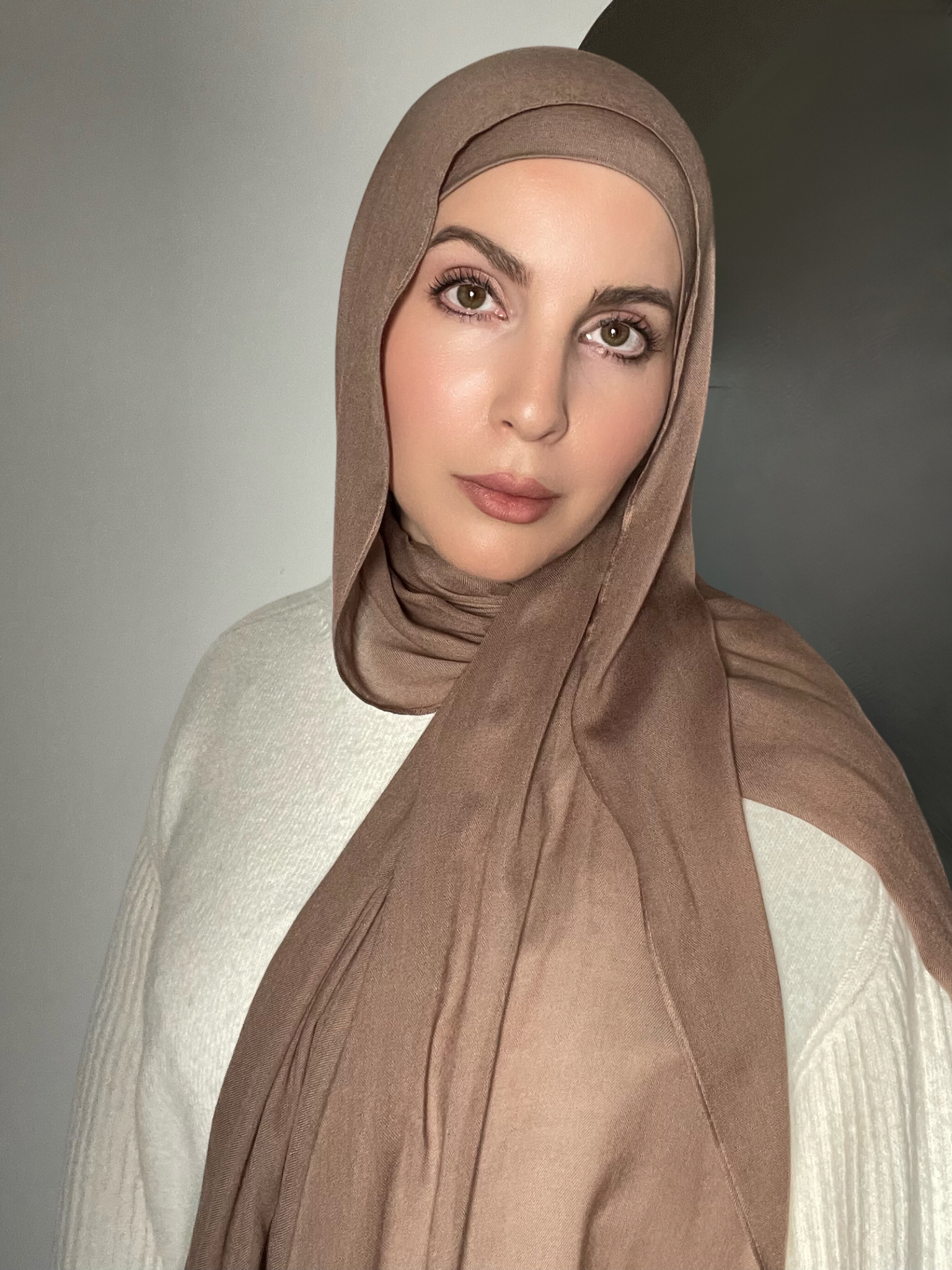 Luxury Matching Modal Hijab & Undercap Set - Pine