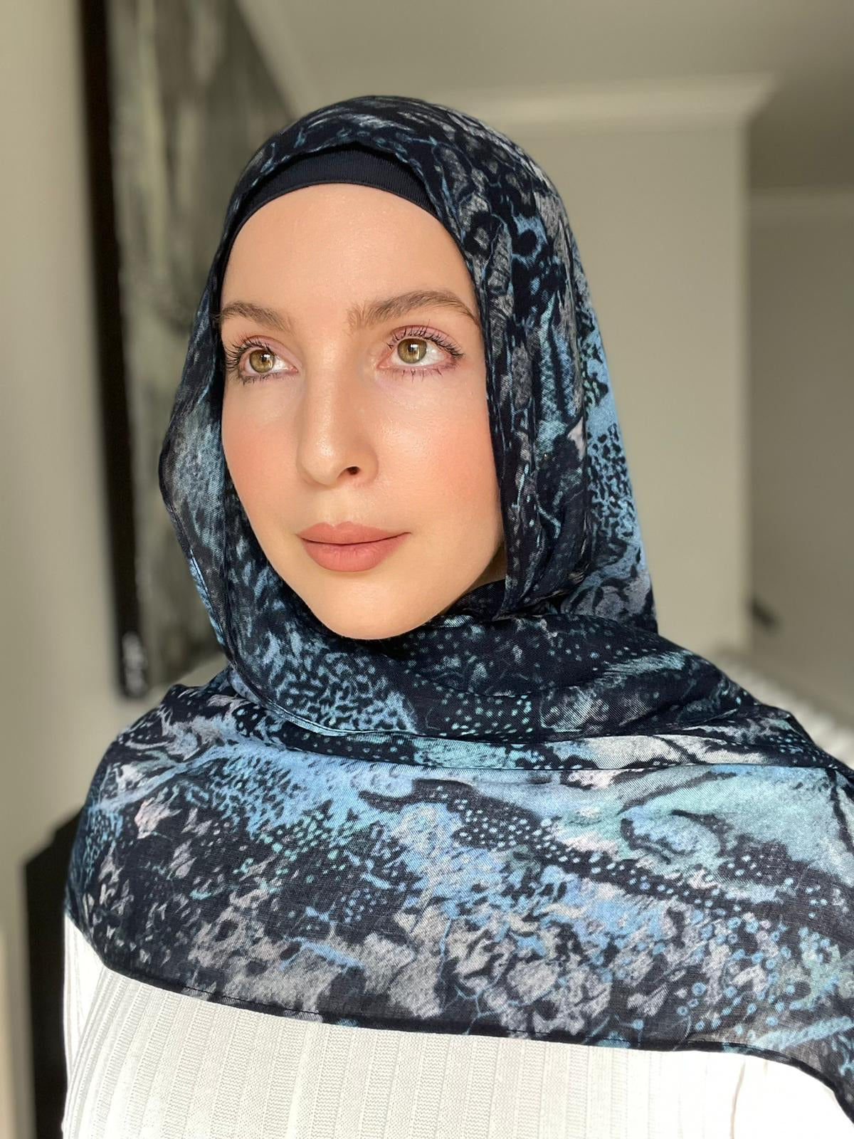 Midnight Mirage Modal Hijab