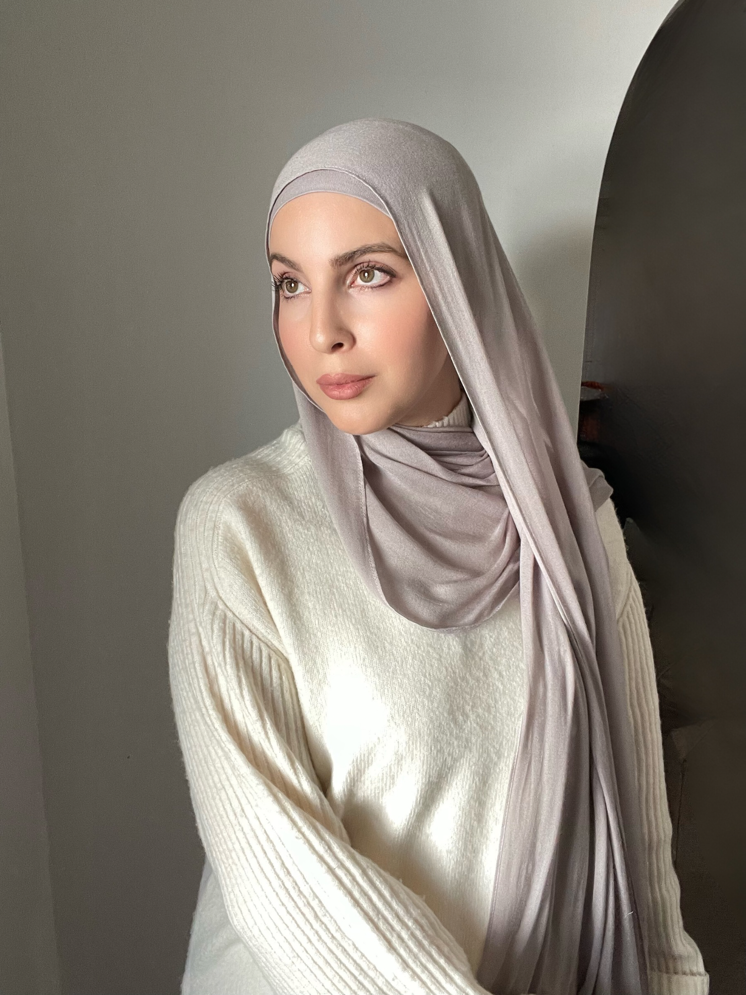 Matching modal hijab and undercap set