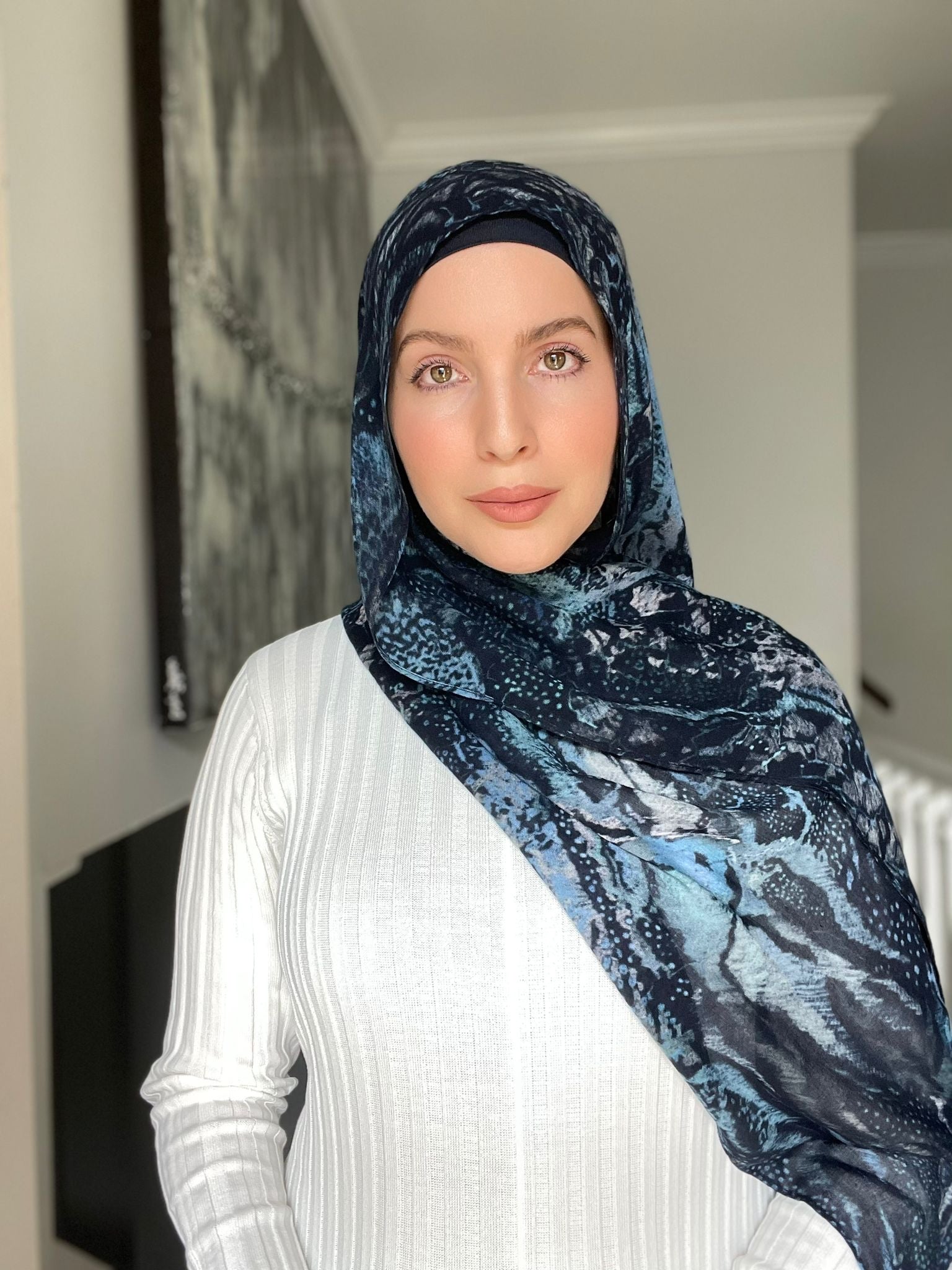 Midnight Mirage Modal Hijab