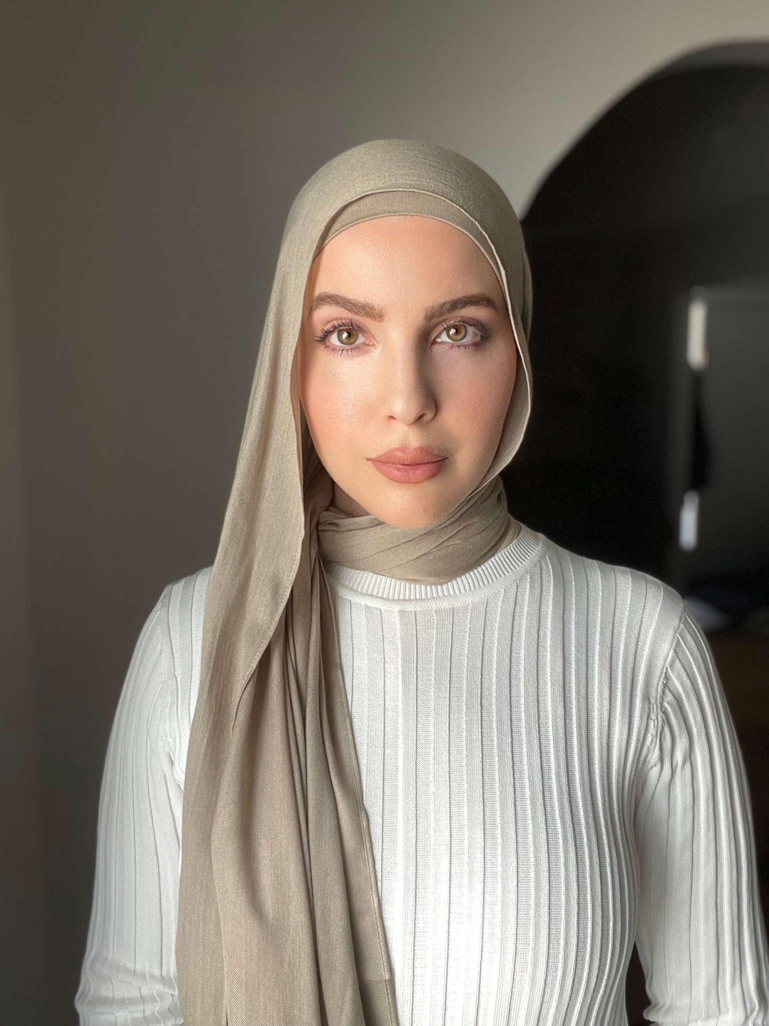 Matching modal hijab and undercap set