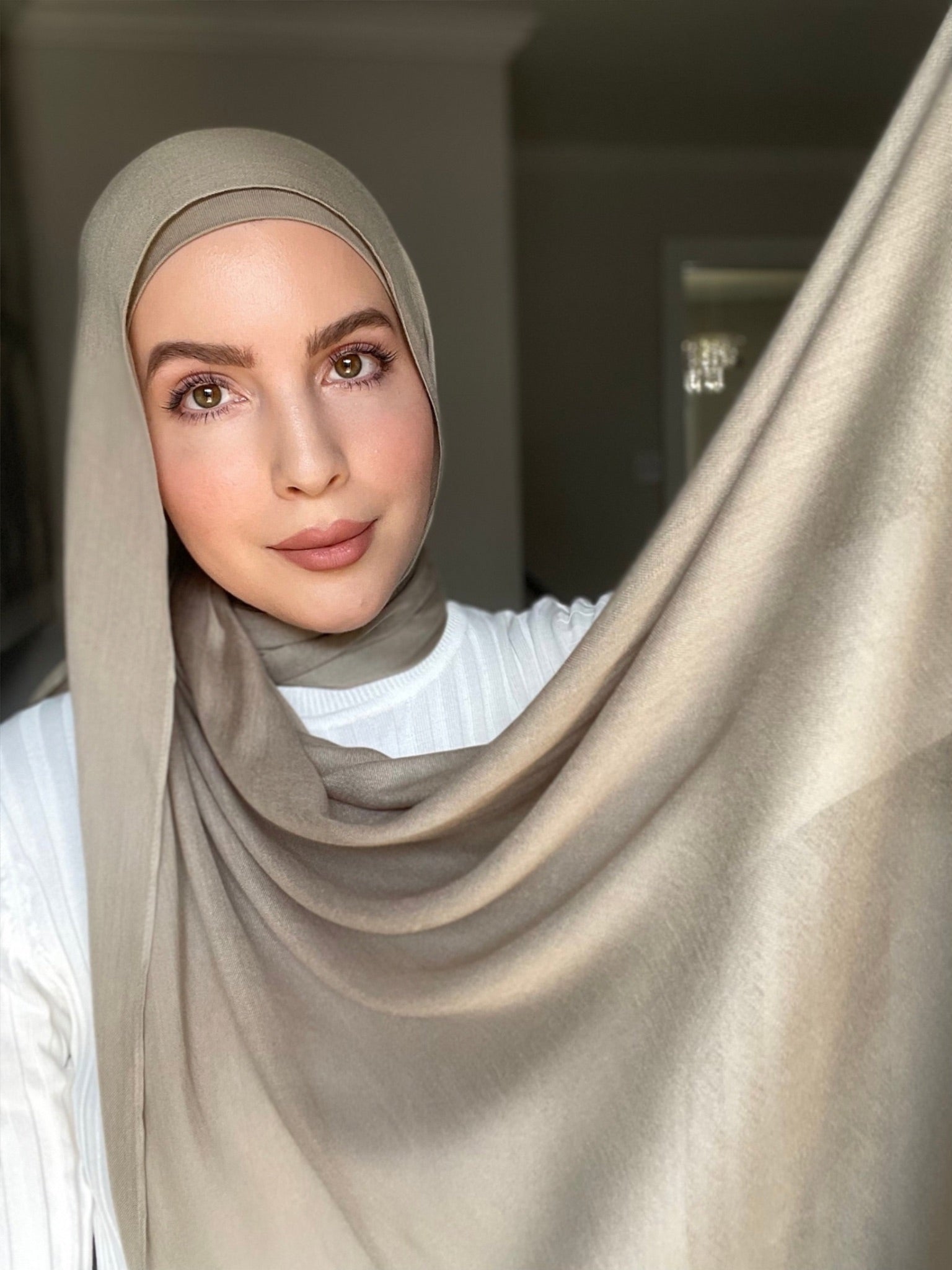 Matching modal hijab and undercap set