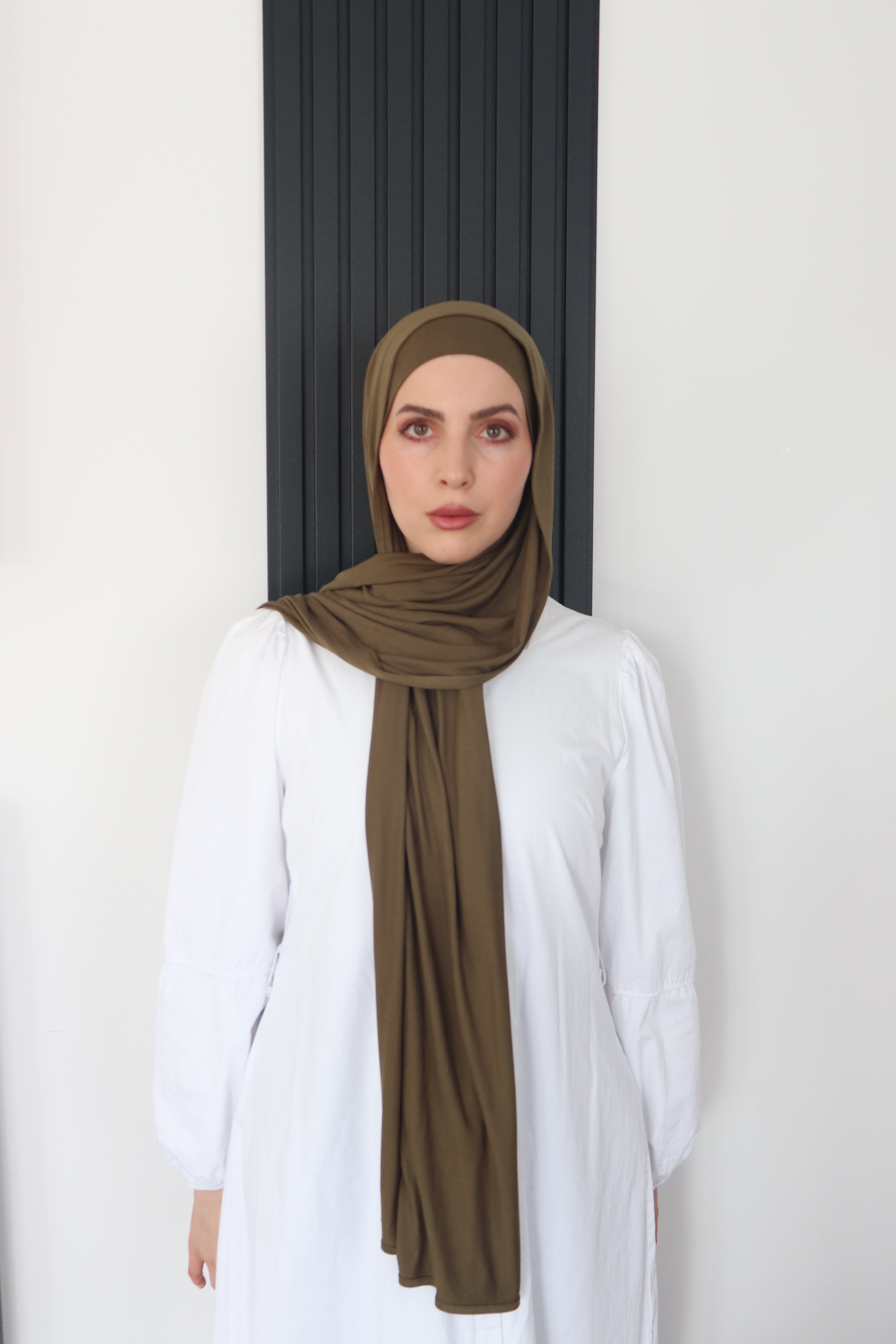matching jersey hijab and undercap