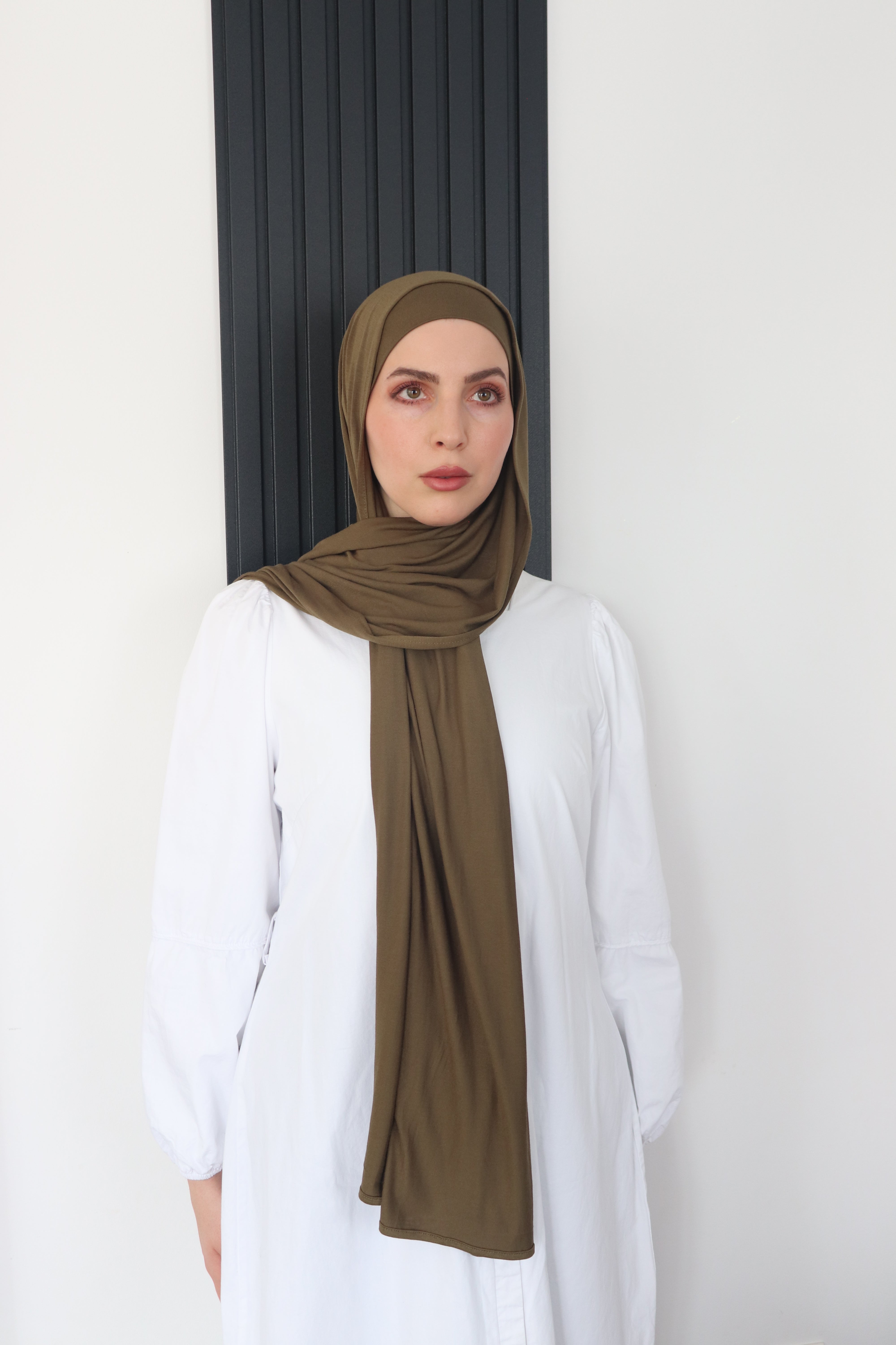 matching jersey hijab and undercap