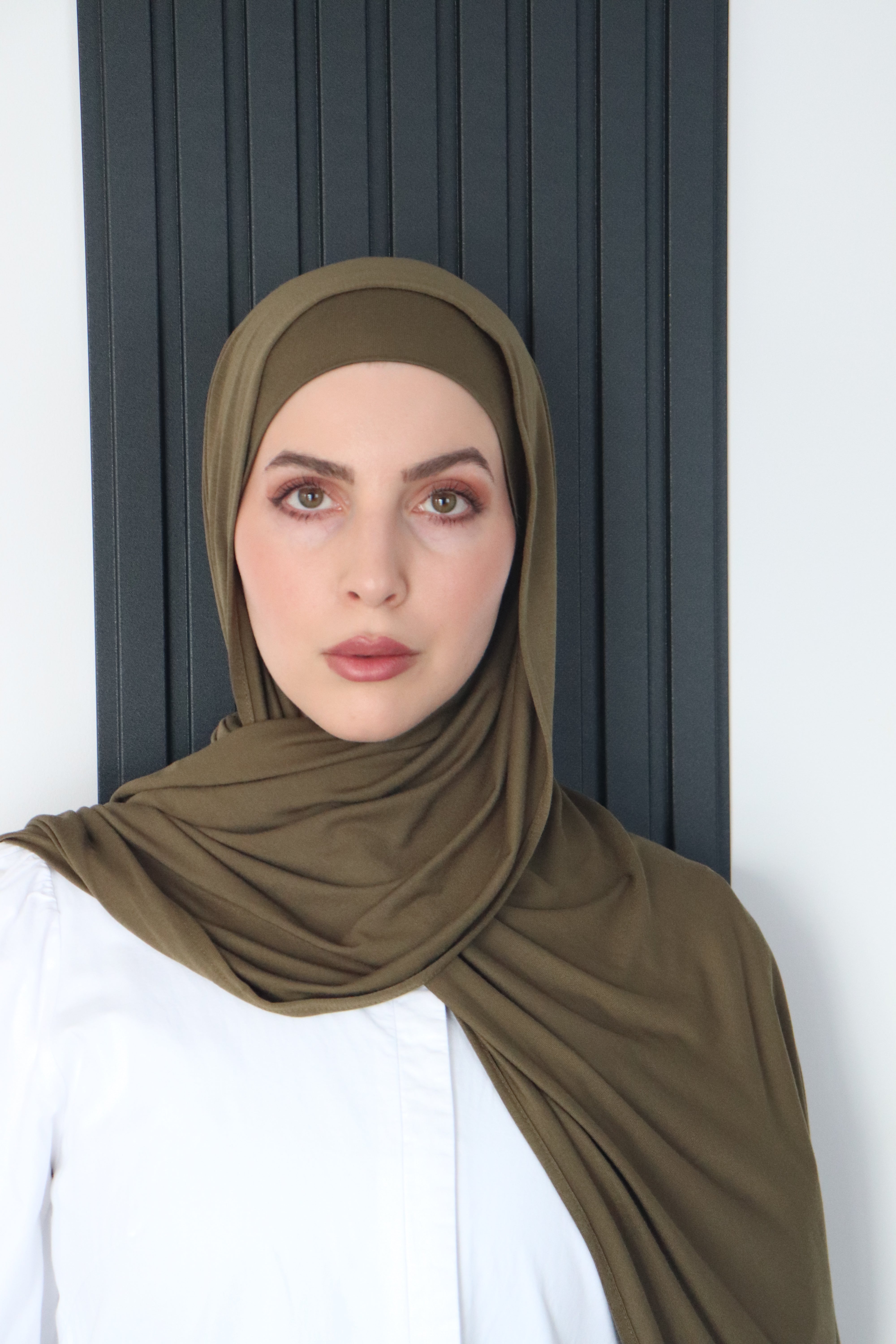 matching jersey hijab and undercap