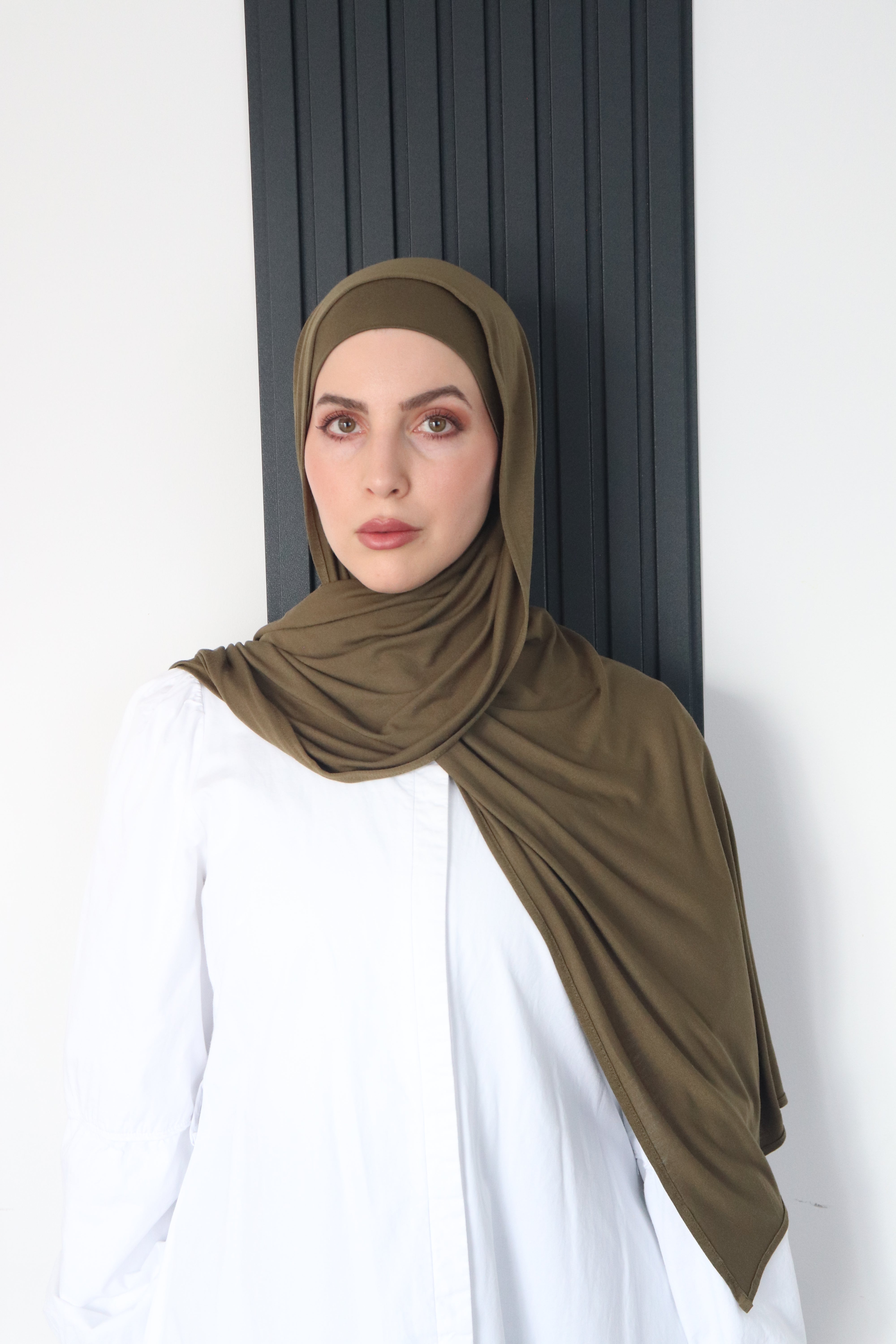 matching jersey hijab and undercap