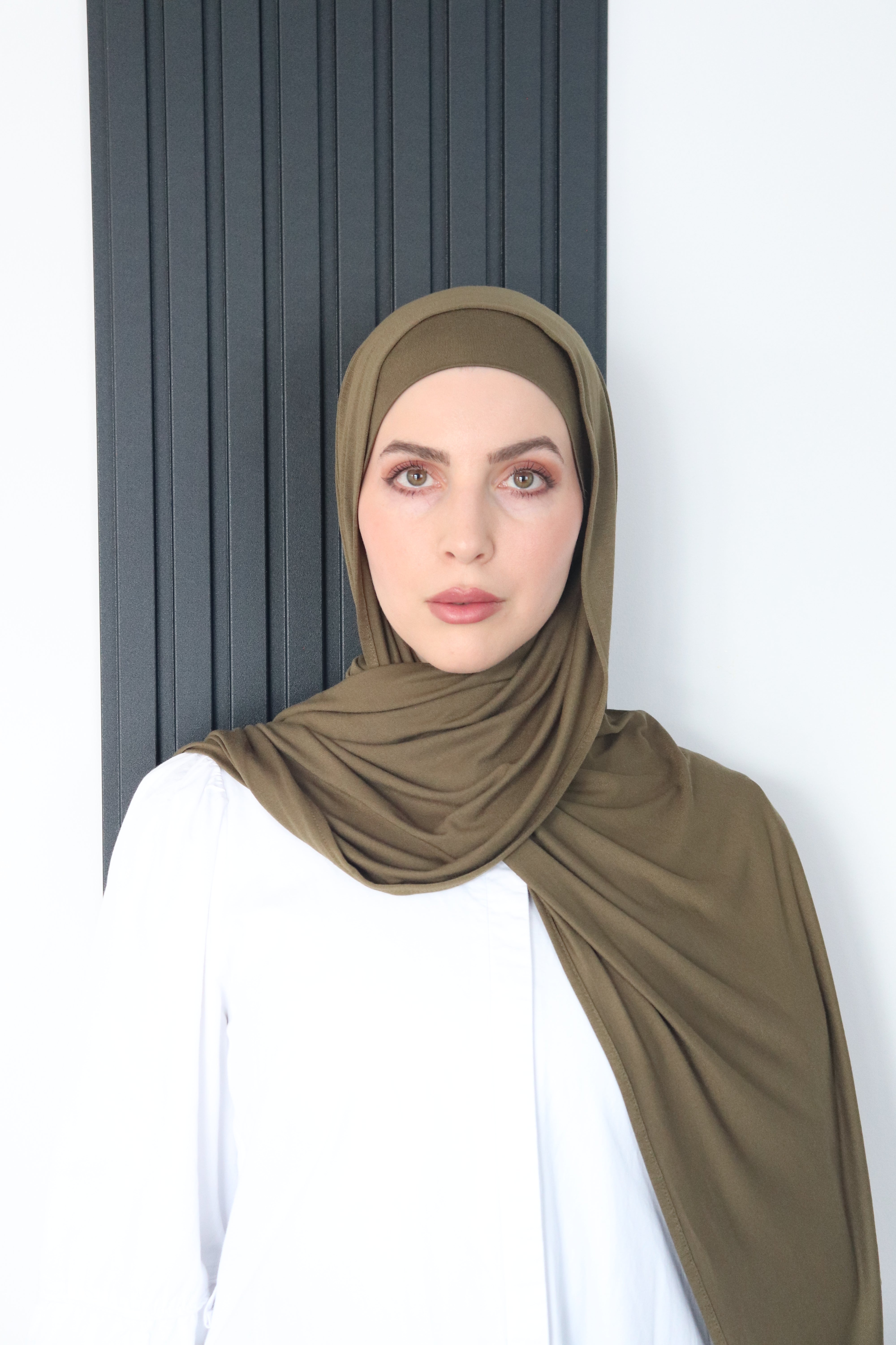 matching jersey hijab and undercap