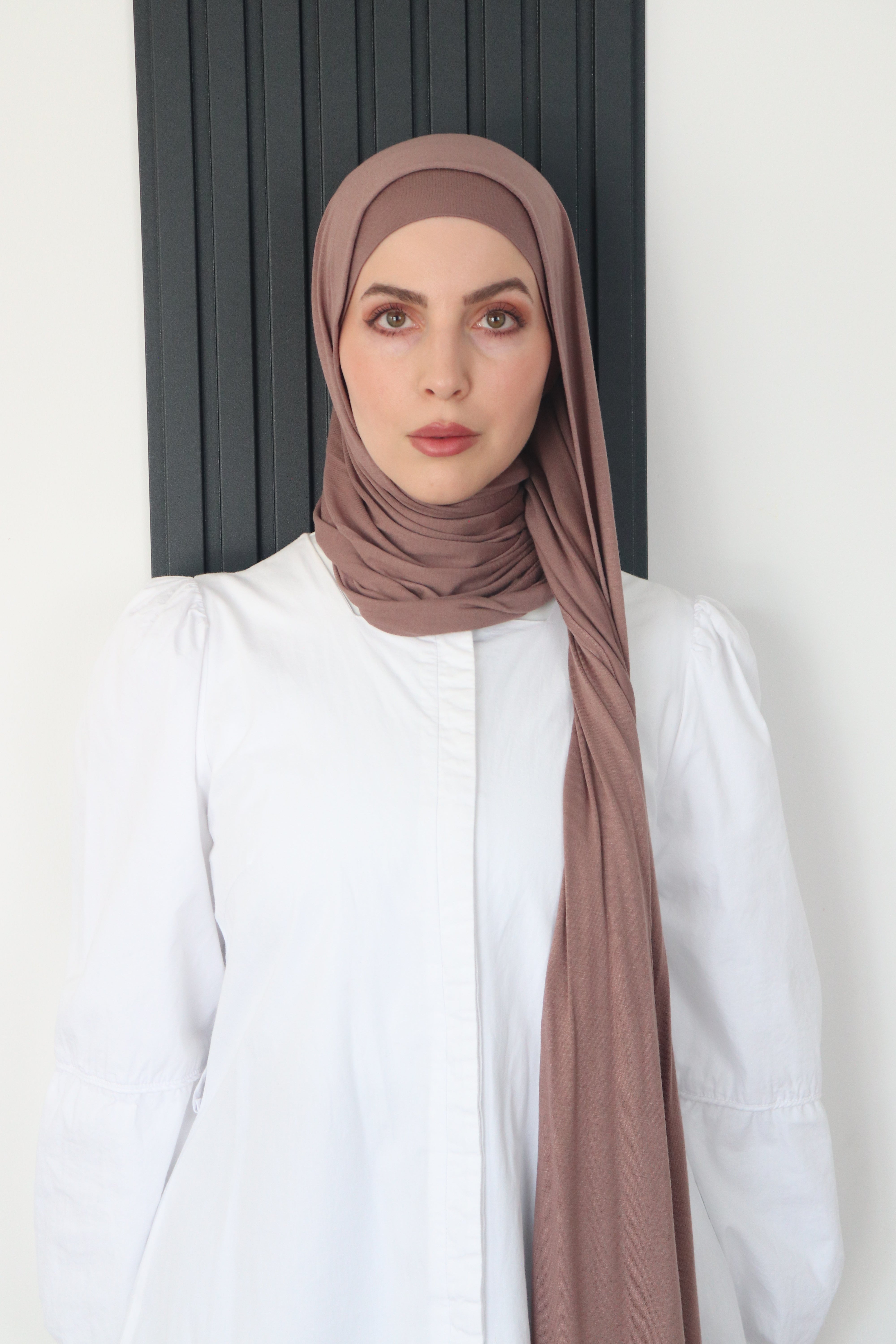 matching jersey hijab and undercap