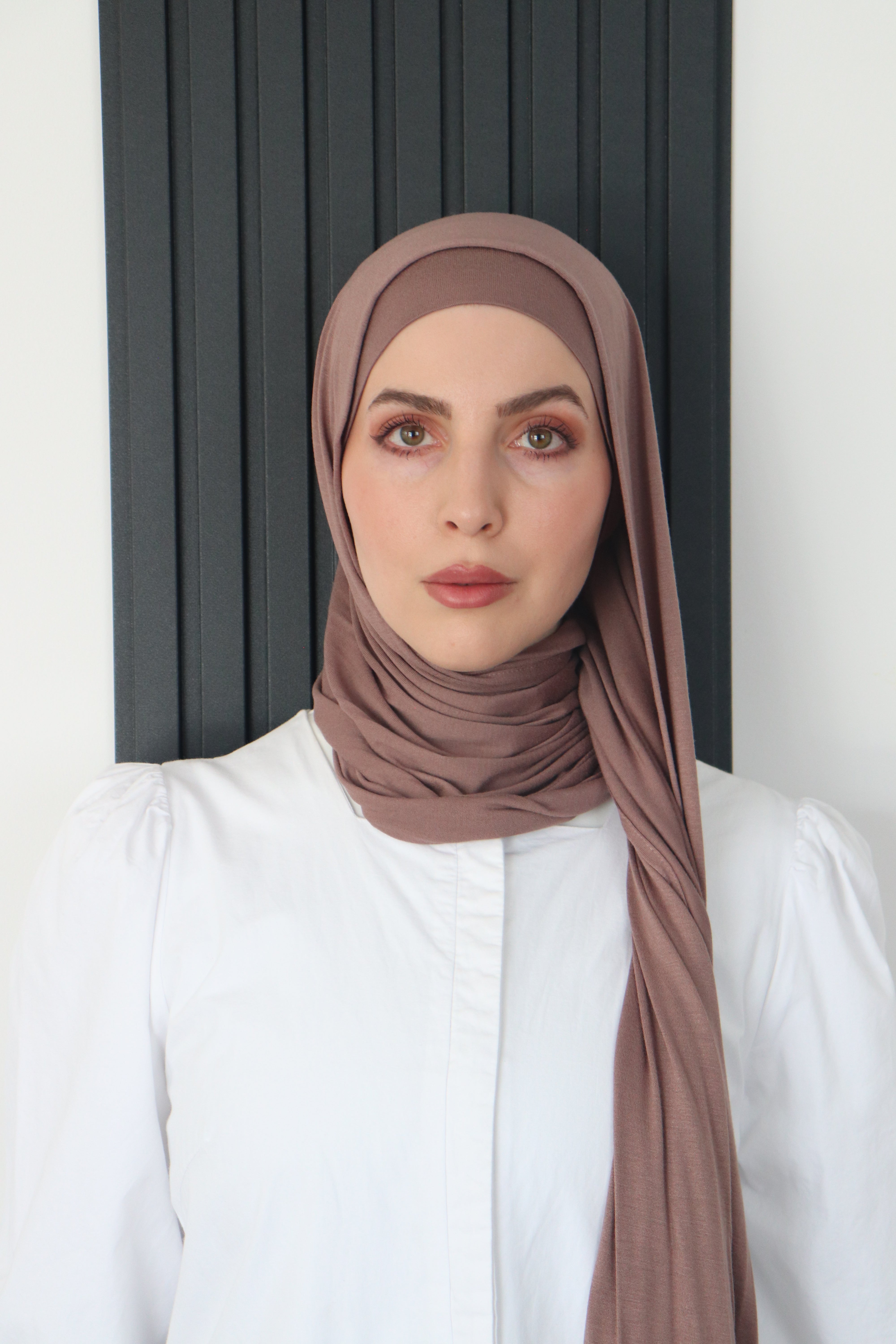 matching jersey hijab and undercap