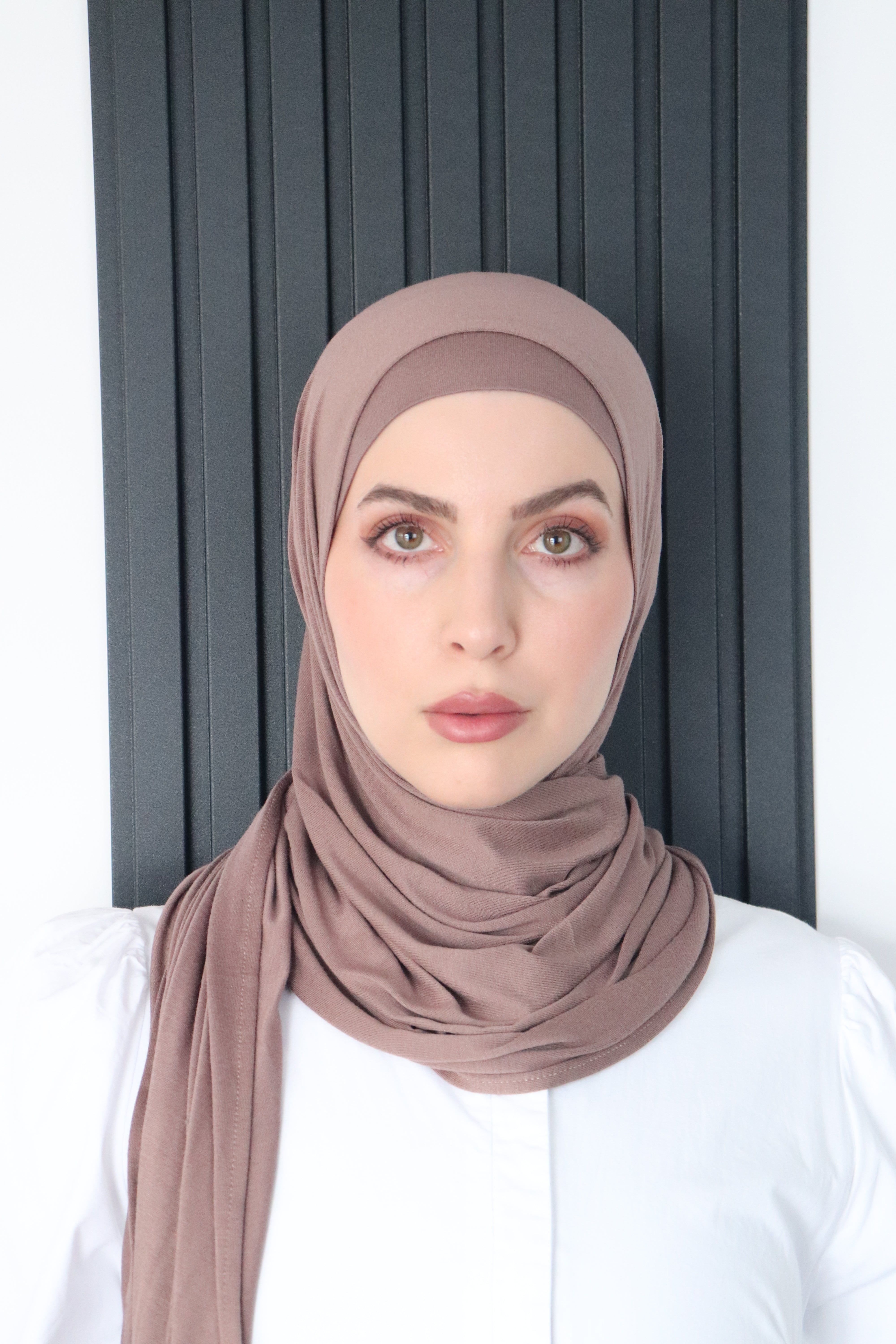 Instant Jersey Hijab - Bark