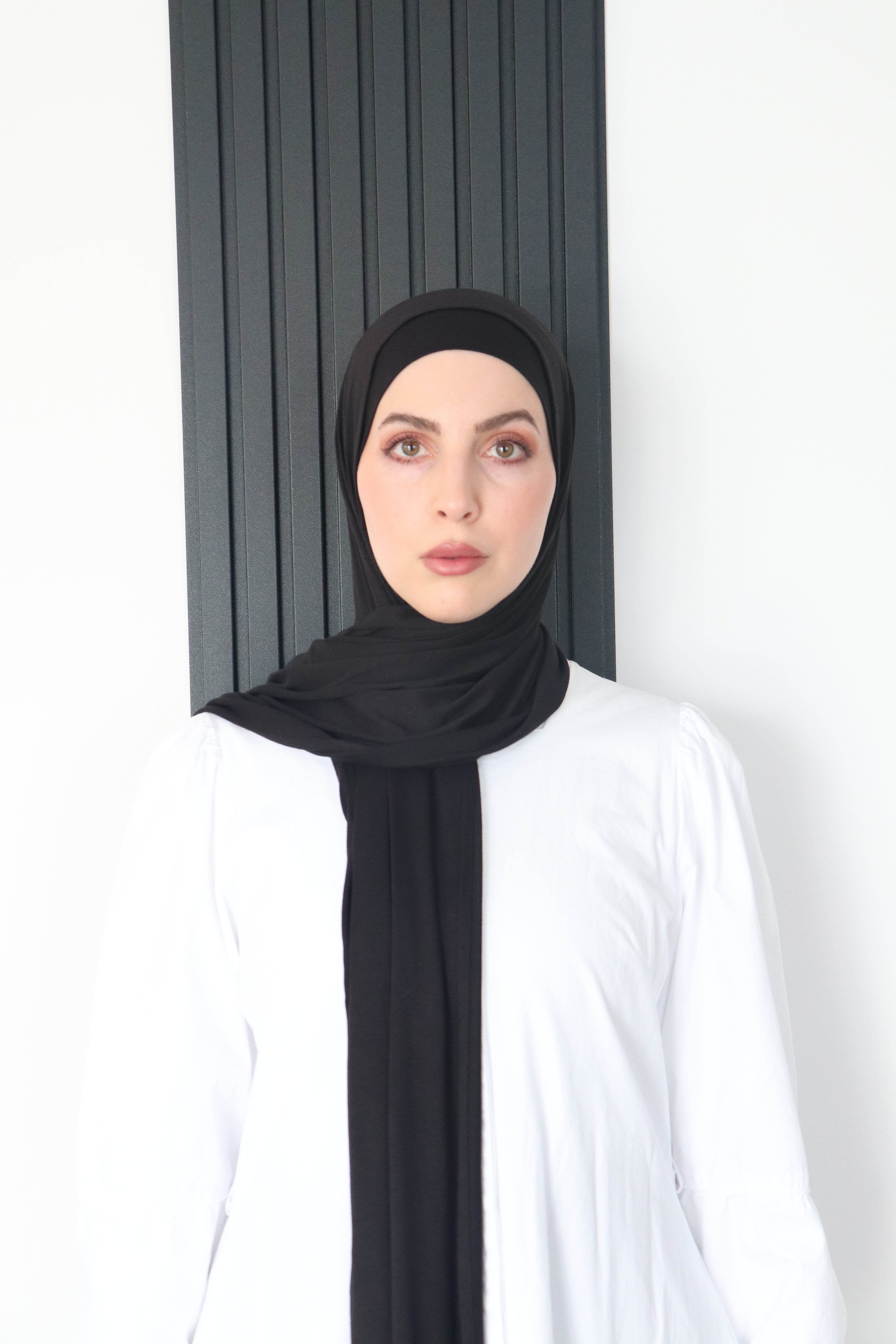 matching jersey hijab and undercap