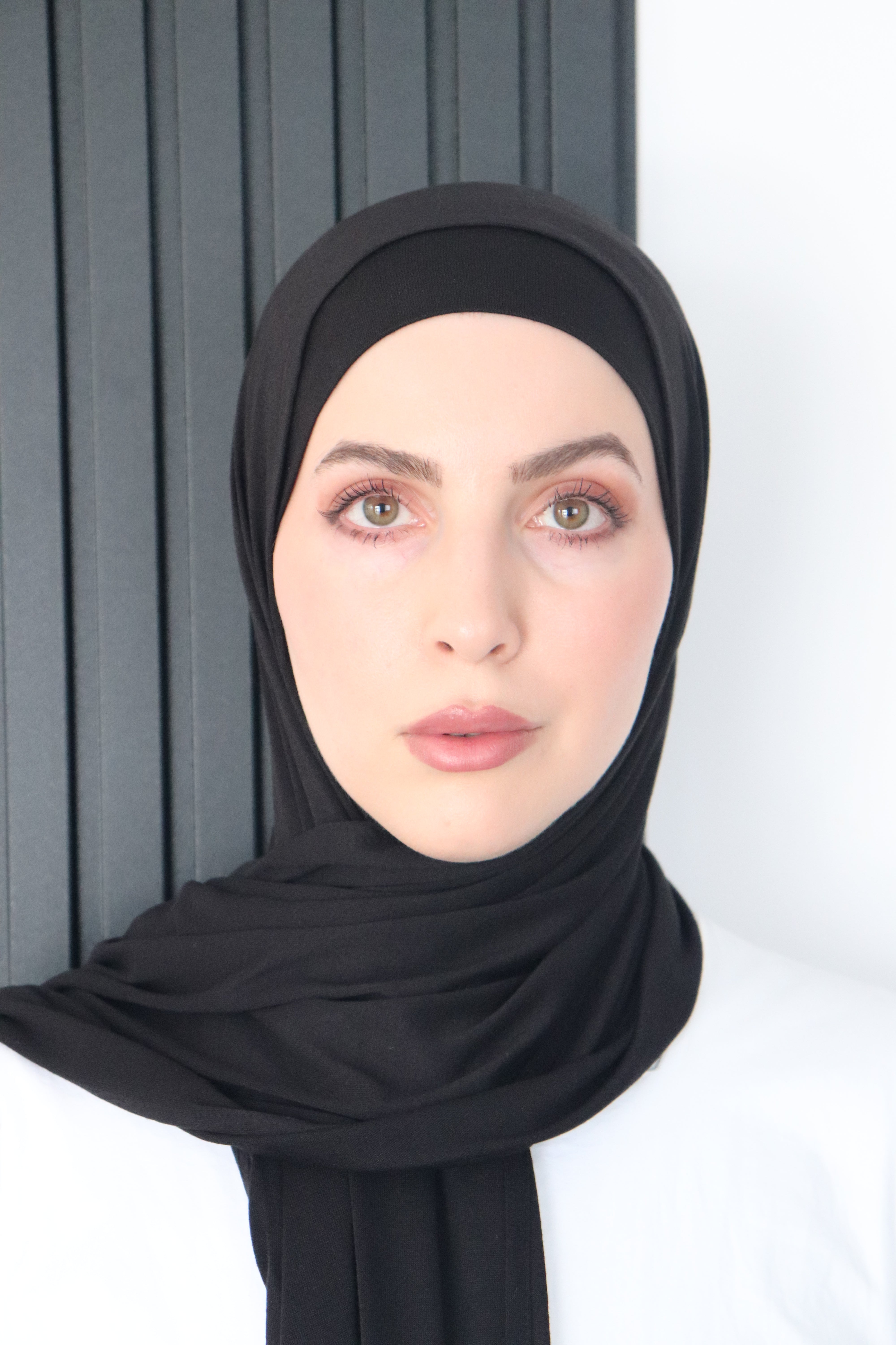 matching jersey hijab and undercap