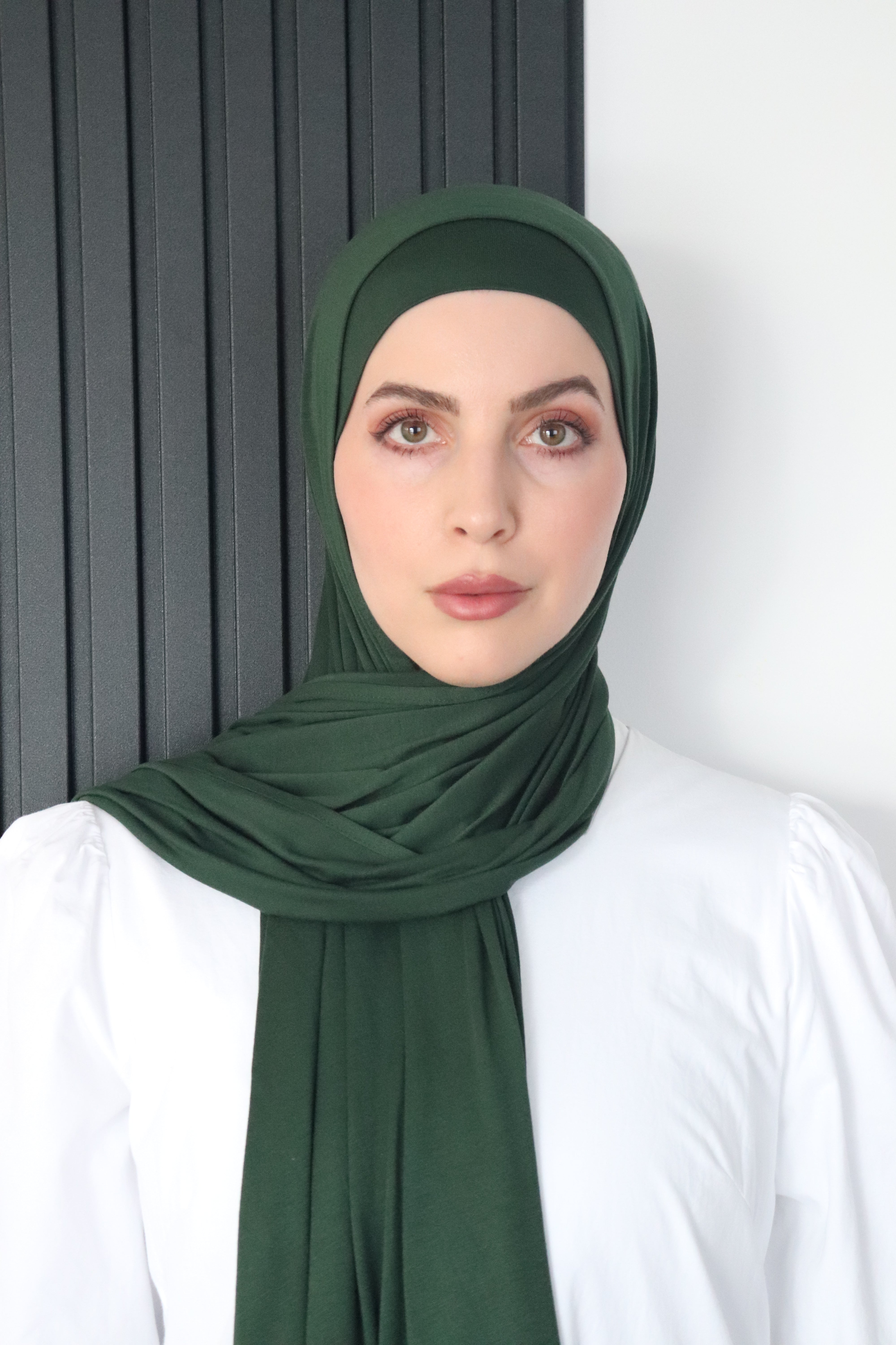 matching jersey hijab and undercap