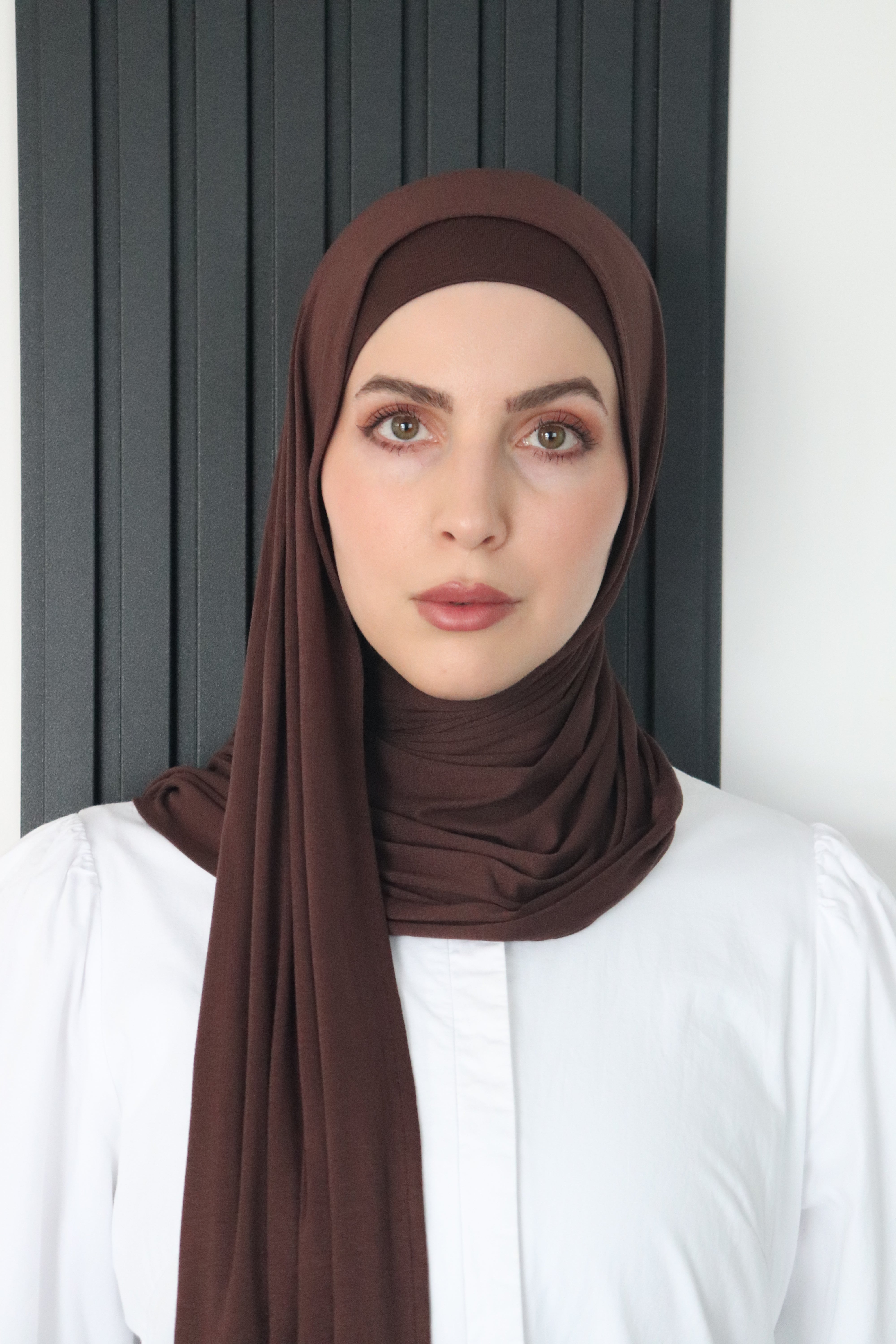 matching jersey hijab and undercap