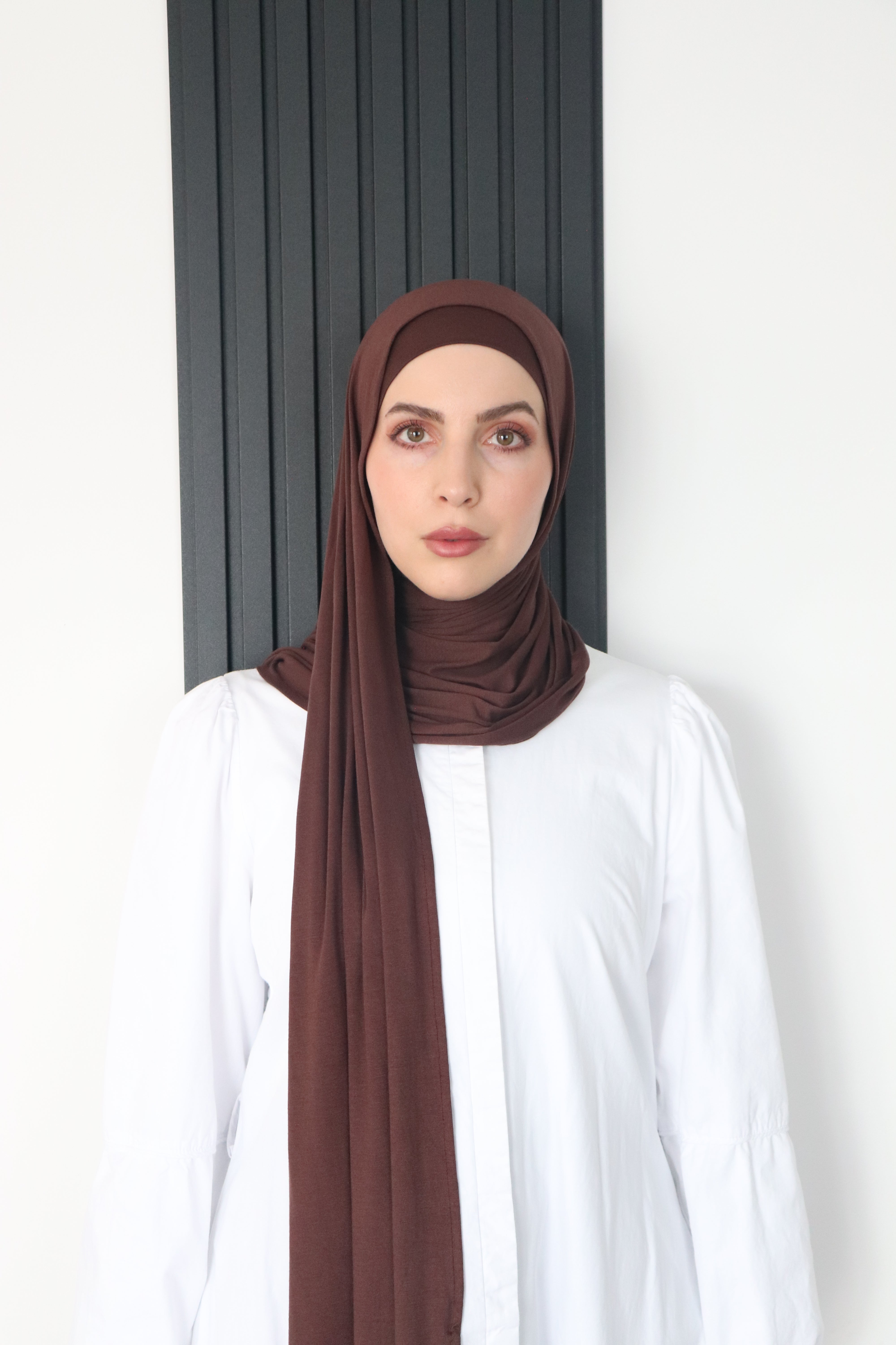 matching jersey hijab and undercap
