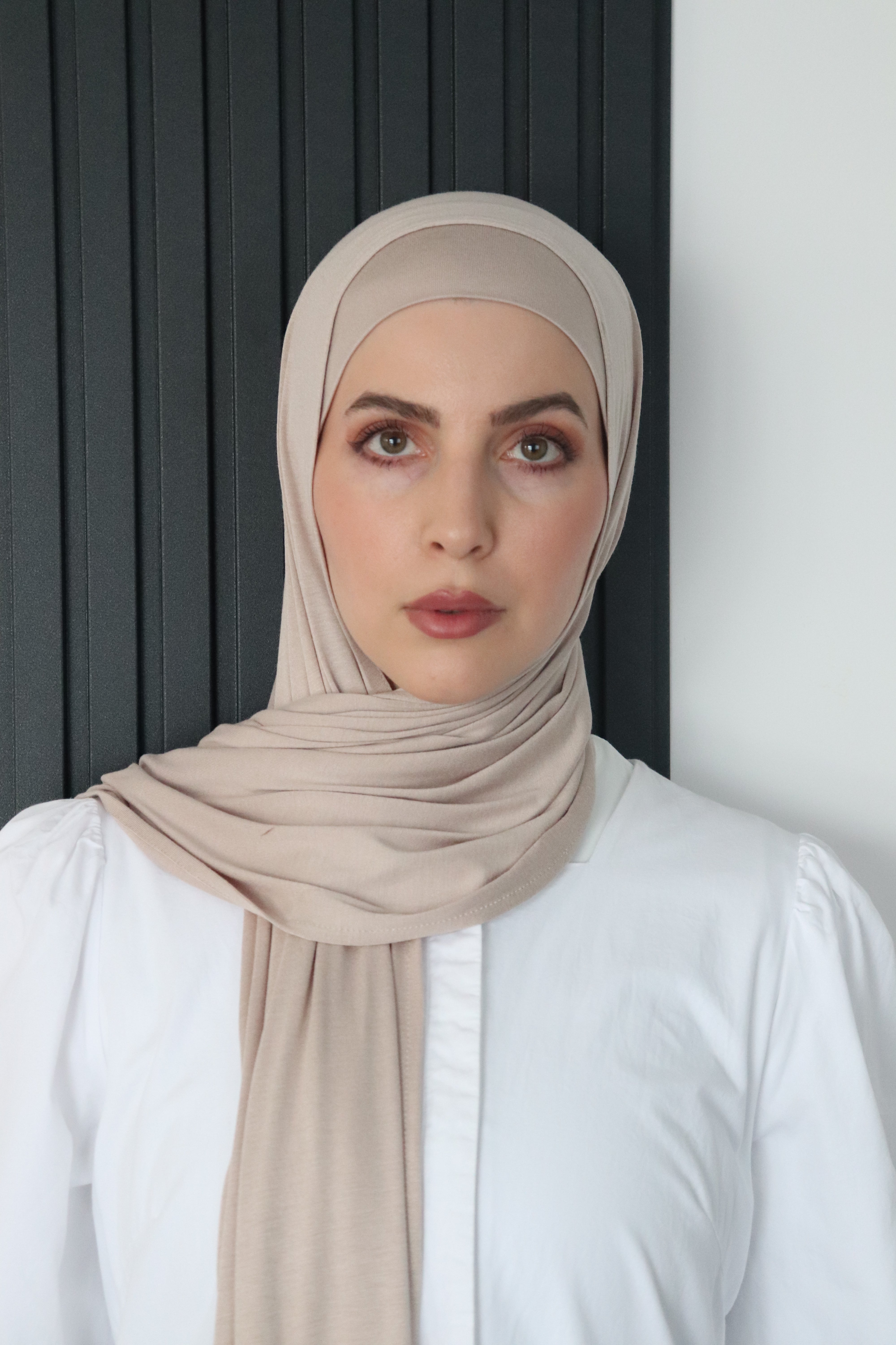 matching jersey hijab and undercap