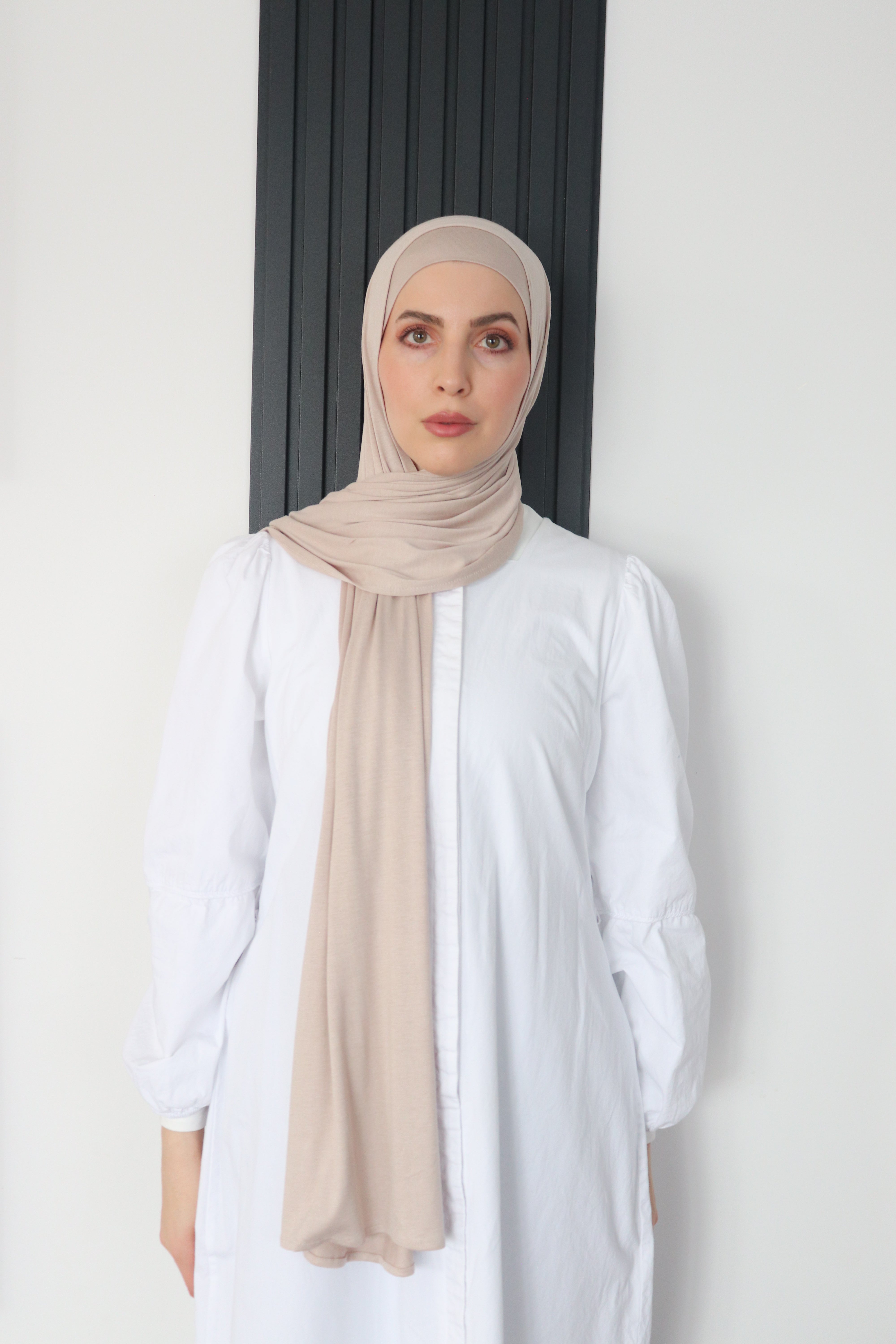 matching jersey hijab and undercap