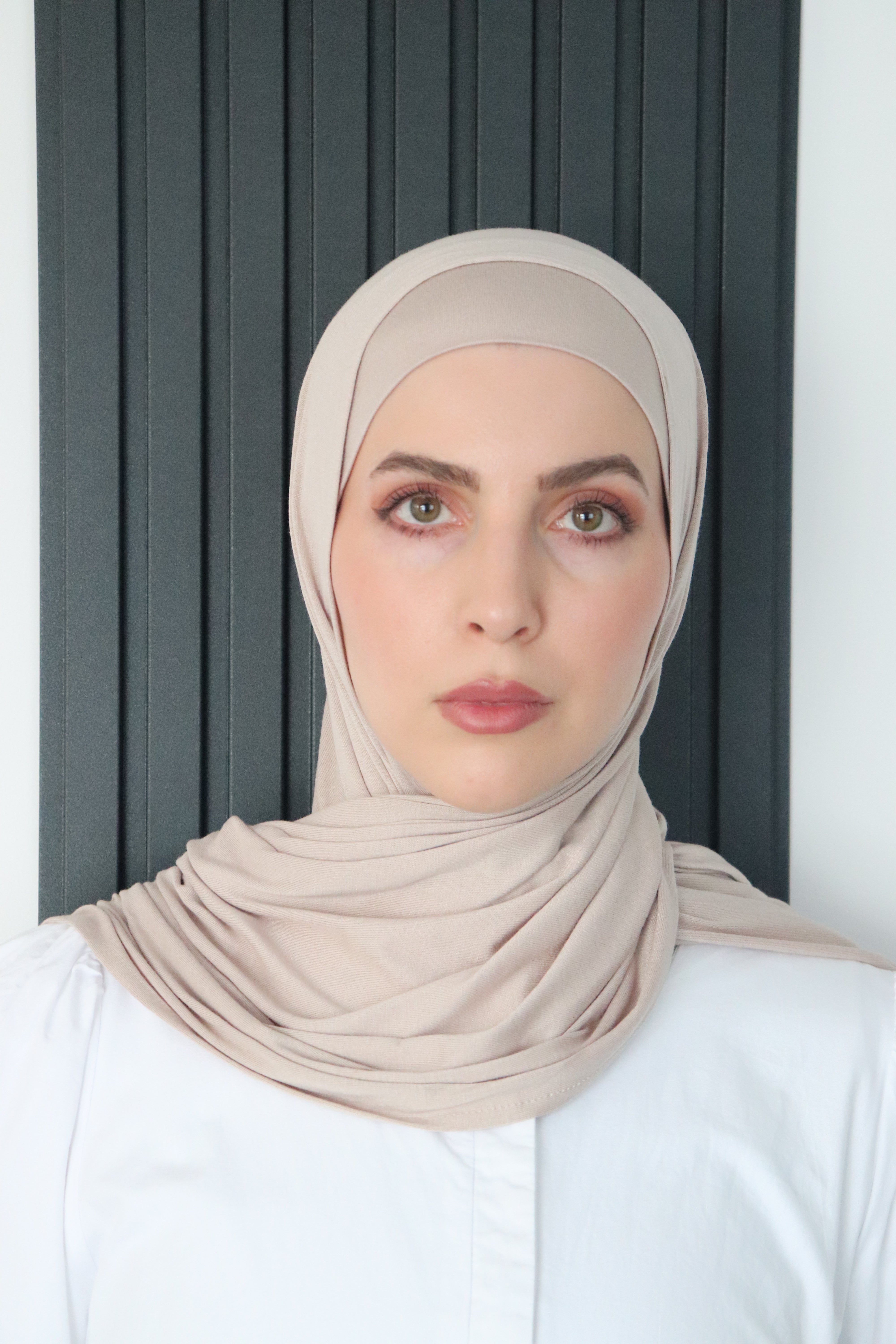 matching jersey hijab and undercap