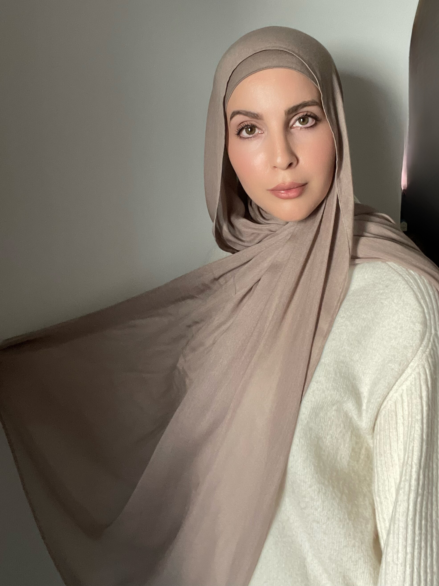 Luxury Matching Modal Hijab & Undercap Set - Fungi