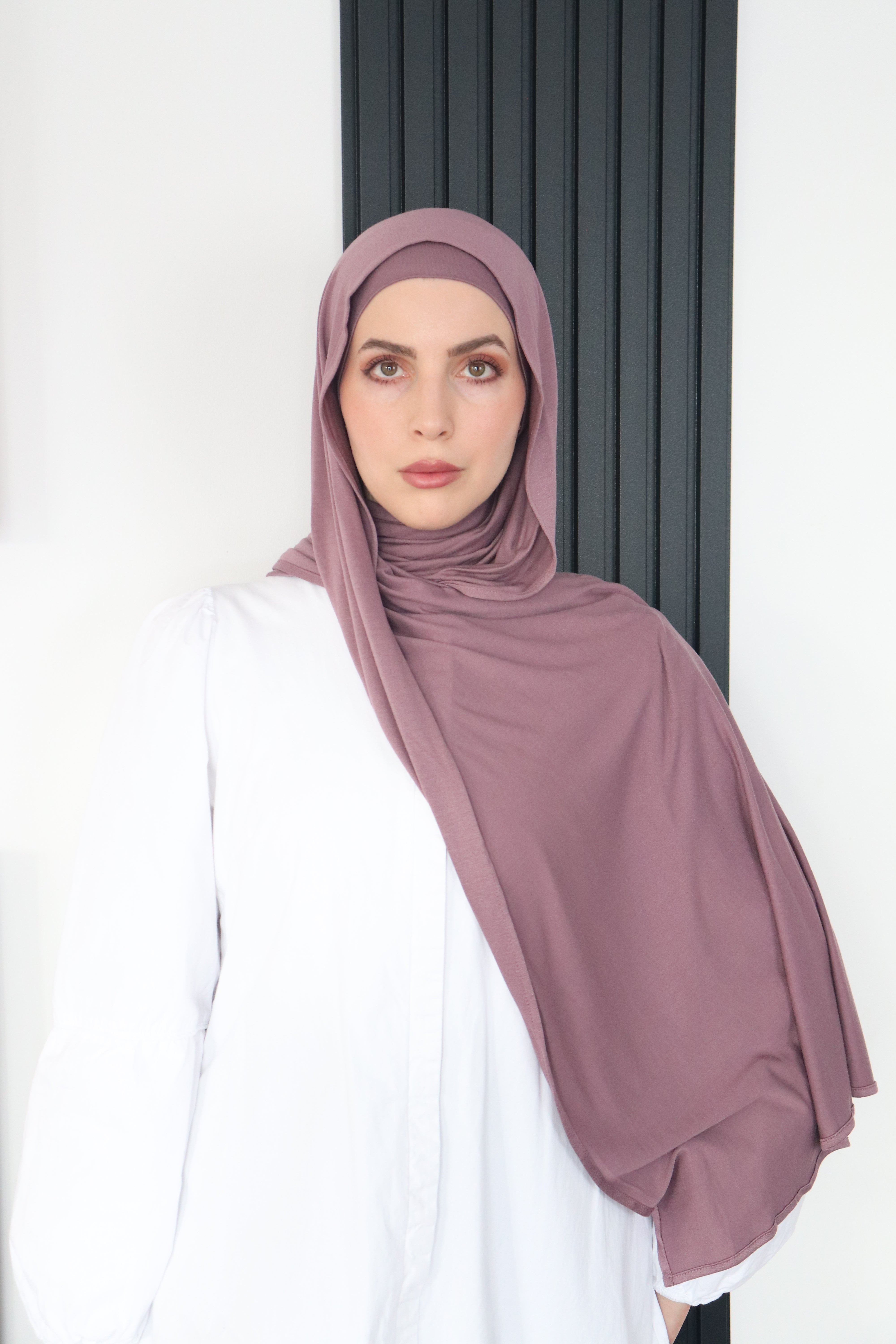 matching jersey hijab set