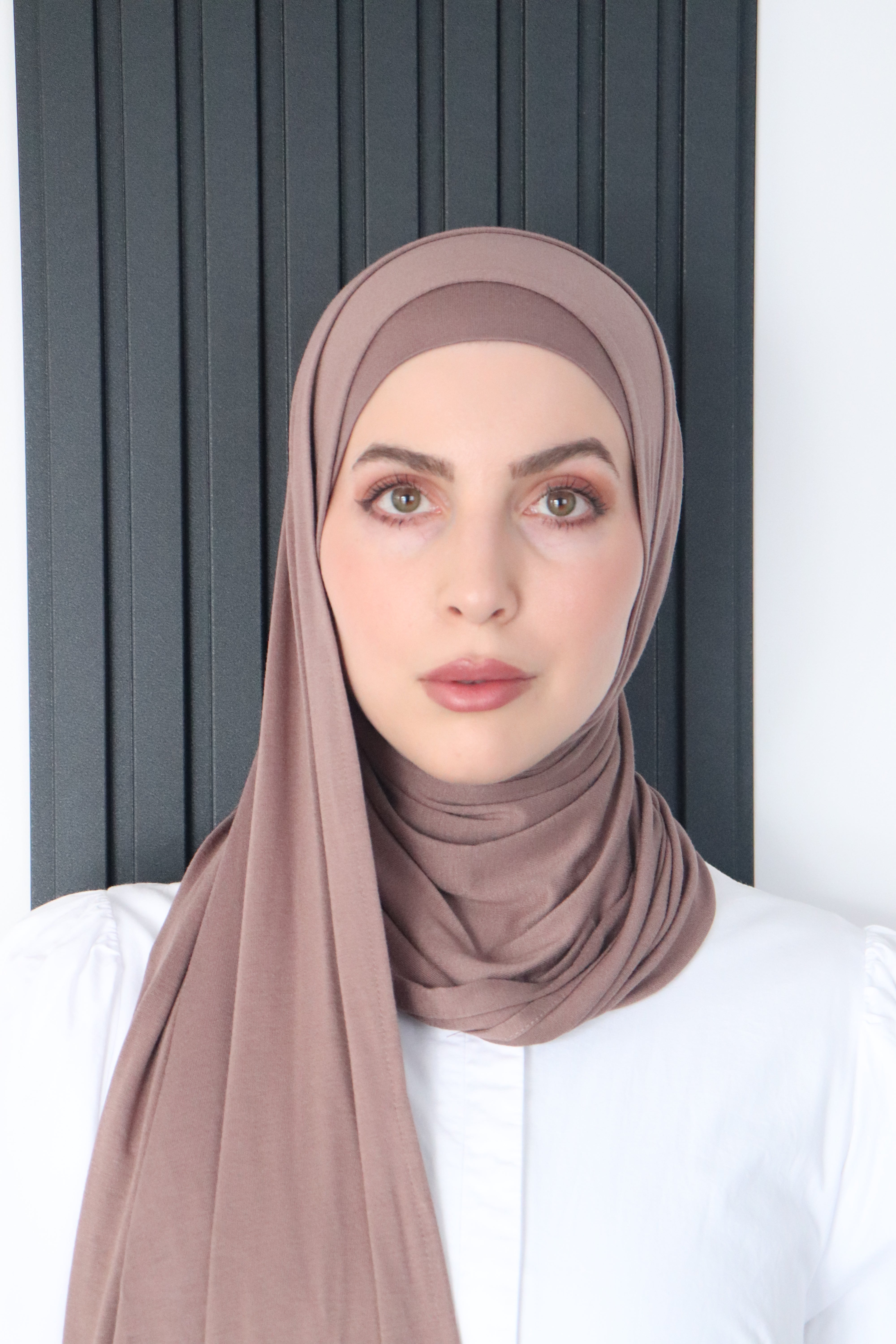 Instant Jersey Hijab - Bark